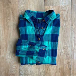Women’s J. Crew Light Flannel, Size 8